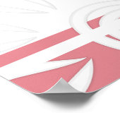 Poster Ajouter des bandes de devis personnalisées Fleurs  (Coin)