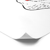 Poster AJOUTER Humour poulet (Coin)