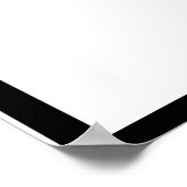 Poster Ajouter le logo ici Petit commerce - panneau Promo (Coin)