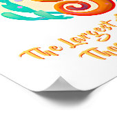 Poster Ajouter le nom Texte, Baby Seahorse Nursery (Coin)