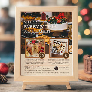 Poster Ajouter Photo Boulangerie Affaires Publicité promo