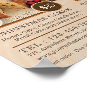 Poster Ajouter Photo Boulangerie Affaires Publicité promo (Coin)