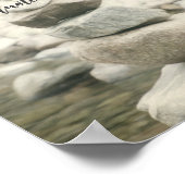 Poster ajouter un cairn de roche dans stream nature (Coin)