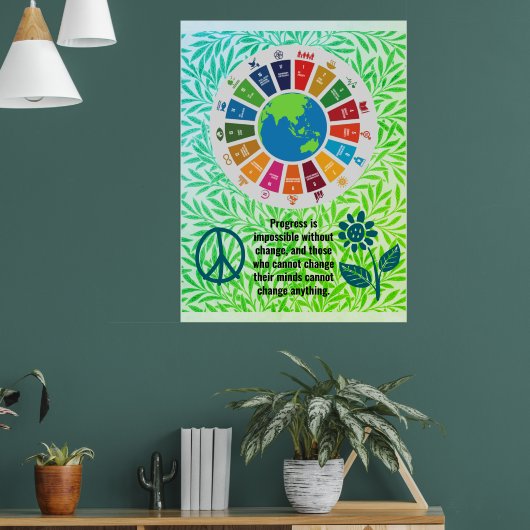 Poster Ajouter un texte de devis personnalisé Cadeaux d'a (Salon 1)