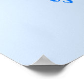 Poster Ajouter un texte de nom, bébé tigre avec chapeau s (Coin)