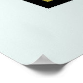 Poster Ajouter un texte Vintage Dame, Signer (Coin)