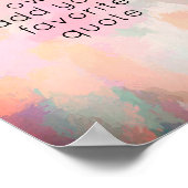 Poster ajouter un trait de peinture abstrait de devis (Coin)