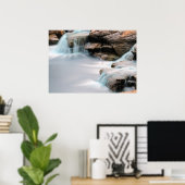 Poster Ajouter Une Citation Inspirante Cascade Silky Gard (Bureau à domicile)