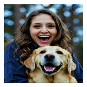 Poster Ajouter une photo de Labrador Retriever Personnali