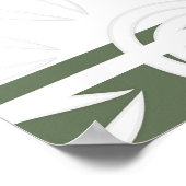 Poster Ajouter Vos Fleurs De Devis Personnalisées Fleurs  (Coin)