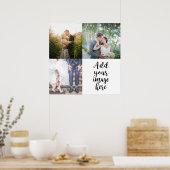 Poster Ajouter vos propres photos Style personnalisable 4 (Cuisine)