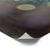 Poster Ajouter votre devis ou copier des lumières Grunge  (Coin)