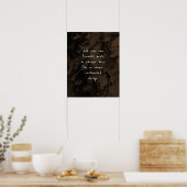 Poster Ajouter Votre Devis Personnalisé Marbre Noir, Brow (Cuisine)