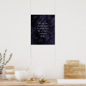 Poster Ajouter Votre Devis Personnalisé Marbre Noir, Viol (Cuisine)