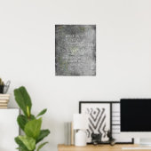 Poster Ajouter Votre Devis Texte Grunge Gris Texté do-it- (Bureau à domicile)