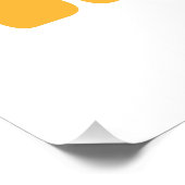 Poster Ajouter votre entreprise Logo Moderne Minimal Simp (Coin)