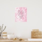 Poster Ajouter Votre Marbre blanc De Devis Personnalisé,  (Cuisine)