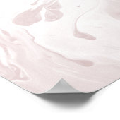 Poster Ajouter Votre Marbre blanc De Devis Personnalisé,  (Coin)