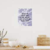 Poster Ajouter Votre Marbre blanc De Devis Personnalisé D (Cuisine)