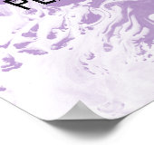 Poster Ajouter votre Marbre blanc de devis personnalisé L (Coin)