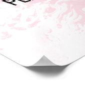 Poster Ajouter Votre Marbre blanc De Devis Personnalisé P (Coin)