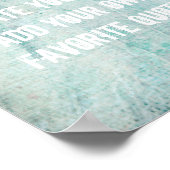 poster ajouter votre propre devis pour décoration  (Coin)