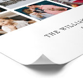 Poster Ajouter votre propre famille personnalisée 9 Colla (Coin)