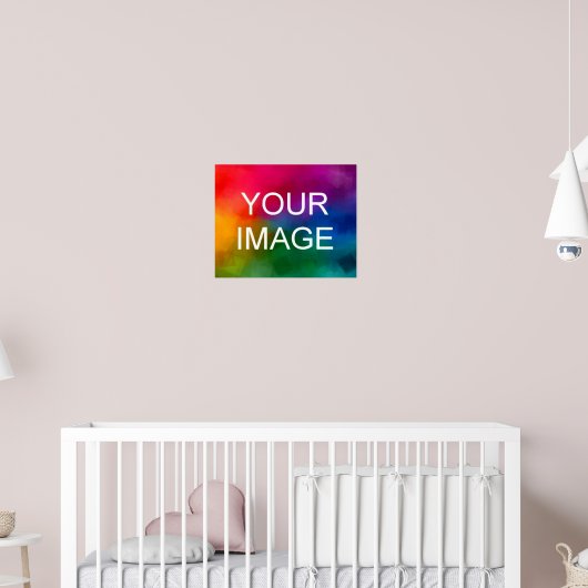 Poster Ajouter votre propre famille Vacances Mariage phot (Pépinière 2)