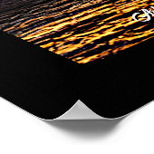Poster Ajouter votre propre message Brown Pirate Voilier (Coin)