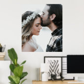 Poster Ajouter votre propre photo personnalisée double fa (Bureau à domicile)