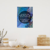 Poster Ajouter Votre Texte Personnalisé Encre D'Alcool Ab (Cuisine)