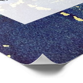 Poster Ajouter Votre Texte Personnalisé Encre D'Alcool Ab (Coin)