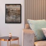 Poster Ajouter Votre Texte Personnalisé Vintage Earth Ton<br><div class="desc">L'arrière - plan est recouvert d'un graphisme vintage à texture égratignée, intensément texturé, à contraste élevé avec dans les tons marron. Un champ modèle a été ajouté pour votre texte. Utilisez cet espace pour ajouter votre citation préférée ou votre sentiment. Peut-être que c'est drôle. Peut-être avez-vous besoin d'une affiche qui...</div>