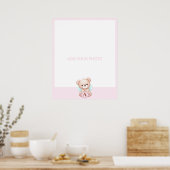 Poster Ajoutez la photo de votre bébé (Cuisine)