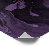 Poster Ajoutez Votre Devis Personnalisé Marbre Noir, Viol (Coin)