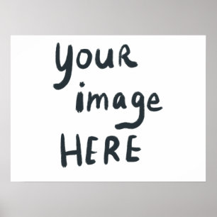 Poster Ajoutez Votre LOGO ou Image PERSONNALISÉE