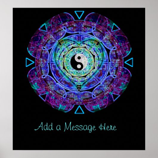 Poster Ajoutez votre message ici. (Devant)