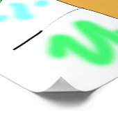 Poster Ajoutez votre oeuvre pour enfants à cette oeuvre (Coin)