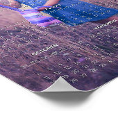 Poster Ajoutez votre propre photo Calendrier 2026 |  (Coin)