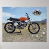 Poster AJS Stormer 410 1972 (Devant)