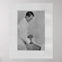 Ajustement d'extrême chiropratique Vintage Imprime