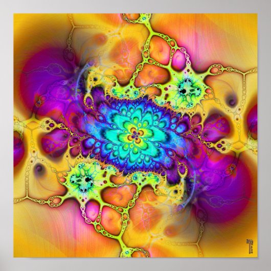 Poster Ajustements nano-cellulaires V 1 (12 par 12) Art P (Devant)