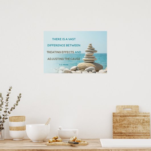 Poster Ajuster Le Devis De Cause Chiropratique (Cuisine)