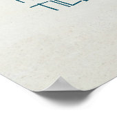 Poster Ajuster pour l'affiche de plage 1 (Coin)