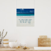 Poster Ajuster pour l'affiche de plage 1 (Cuisine)