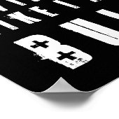 Poster ak47 : vivre comme si je n'avais pas de balles (Coin)