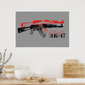 POSTER AK 47 (Cuisine)