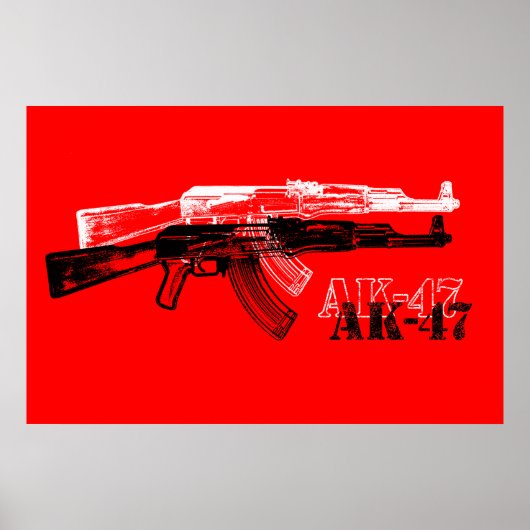POSTER AK 47 (Devant)