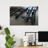 Poster AK-47 Fusils d'assaut (Bureau à domicile)