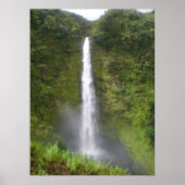 Poster Akaka Falls Hilo, Hawaii (Devant)